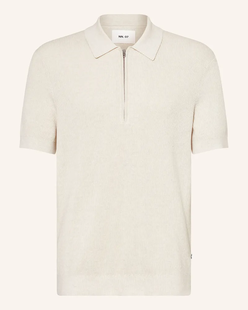 NN 07 Strick-Poloshirt HANSIE Creme