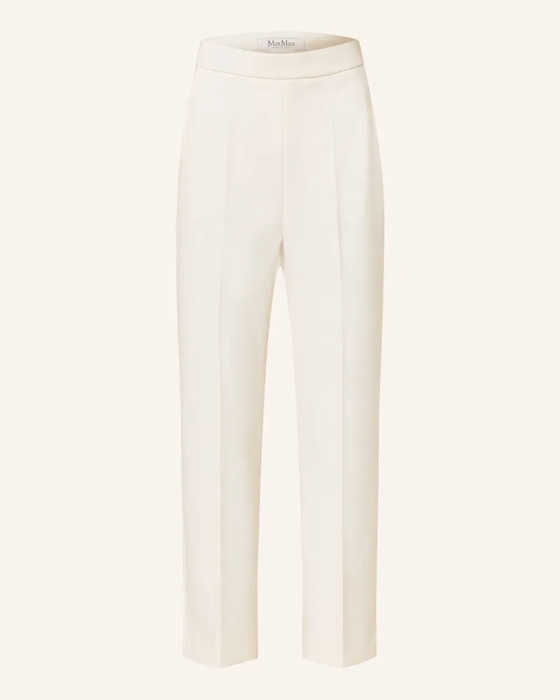 Max Mara 7/8-Hose PARATA Ecru