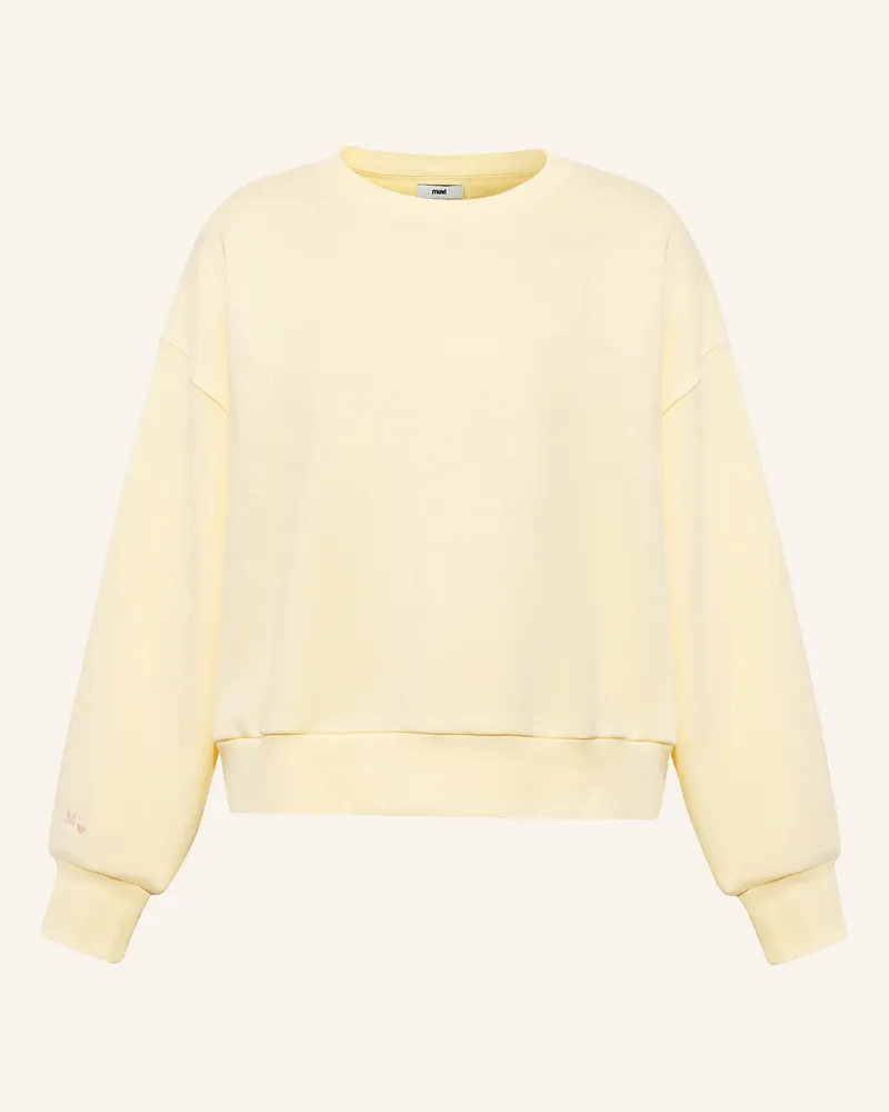Mavi Jeans Sweatshirt Hellgelb