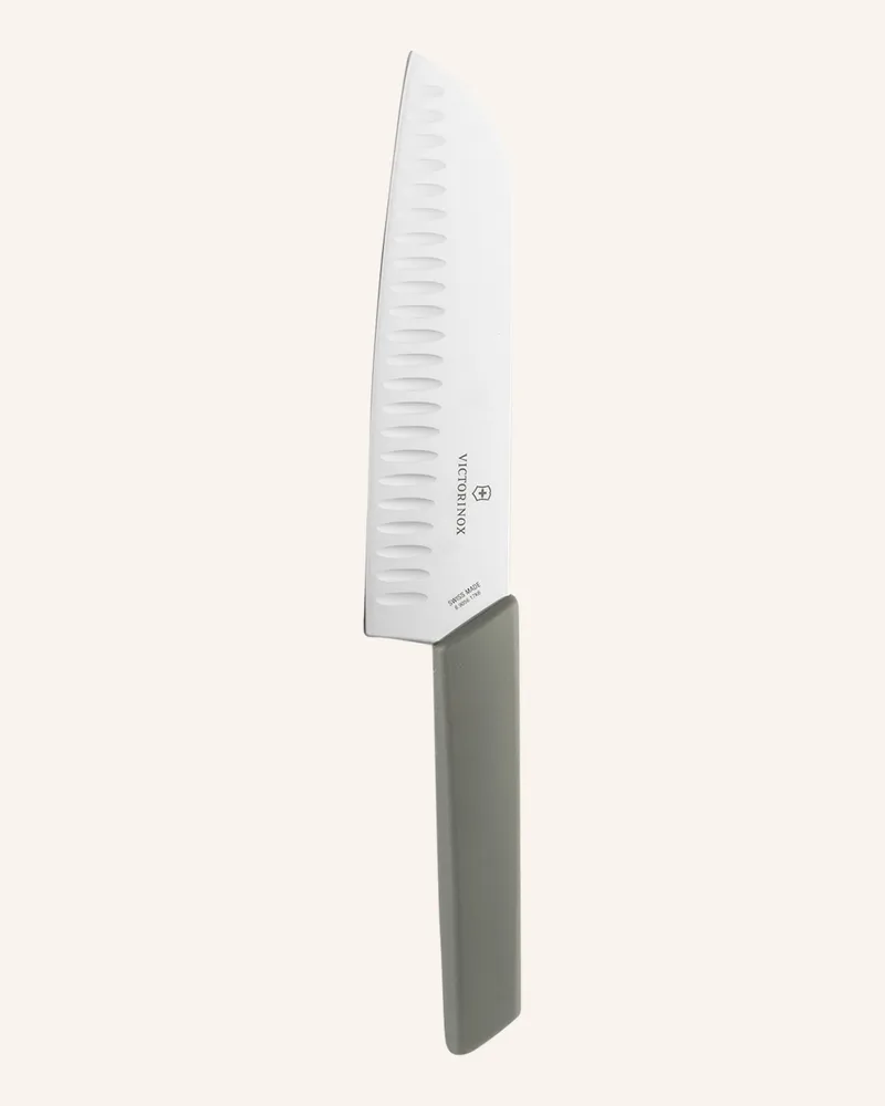 Victorinox Santokumesser mit Kullen Grau