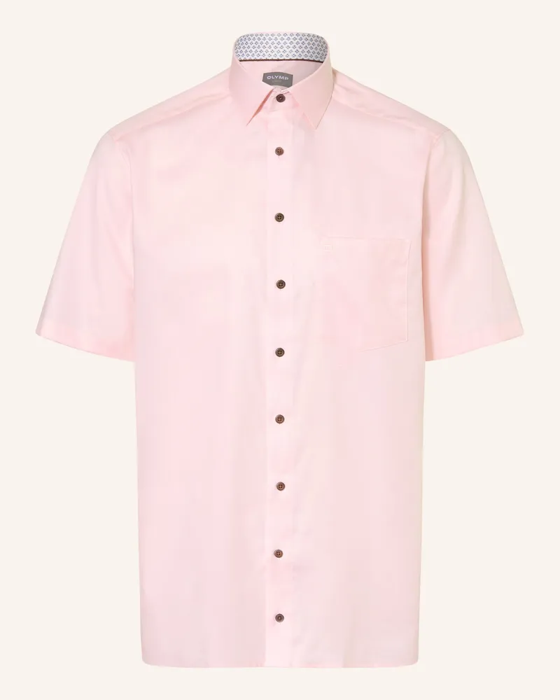 Olymp Kurzarm-Hemd Luxor Comfort Fit pink Hellrosa