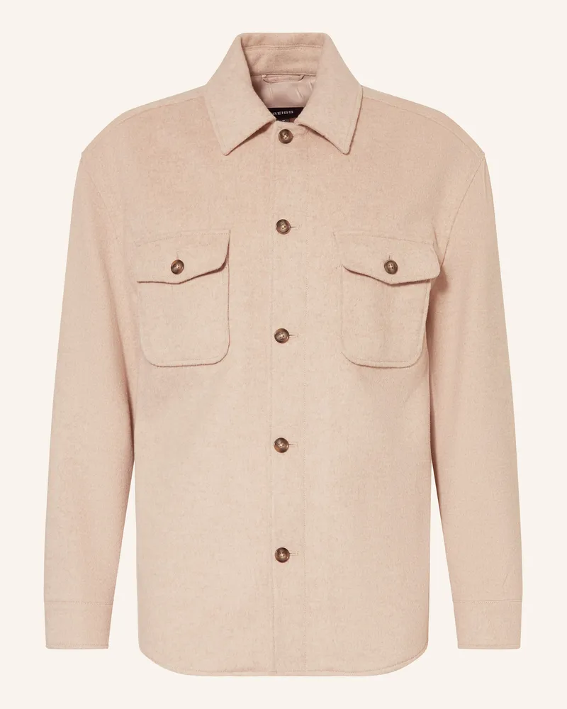 Reiss Overjacket Liam braun Hellbraun