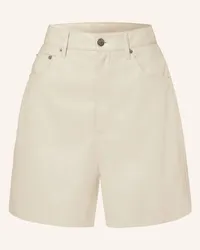 Nanushka Shorts ZOSHA im Lederoptik Beige