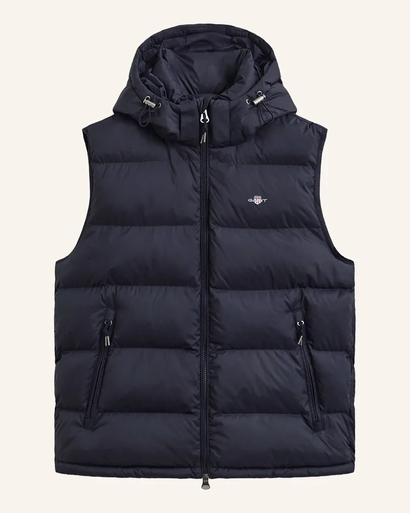 Gant Steppweste blau Dunkelblau