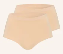 2er-Pack Taillenslips Go Sense beige