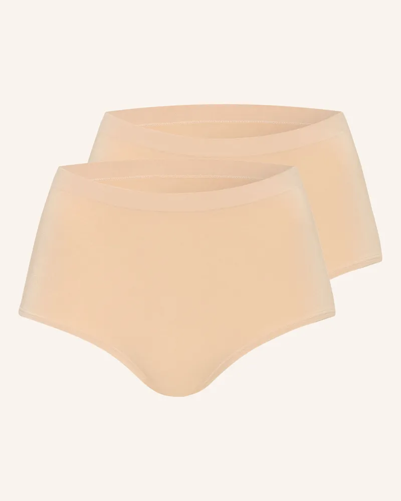 Sloggi 2er-Pack Taillenslips Go Sense beige Nude