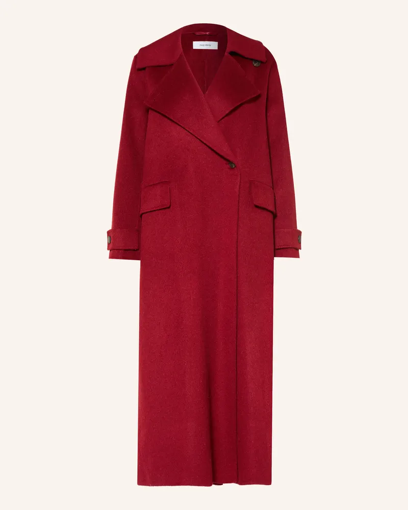 Reiss Mantel Alara rot Dunkelrot