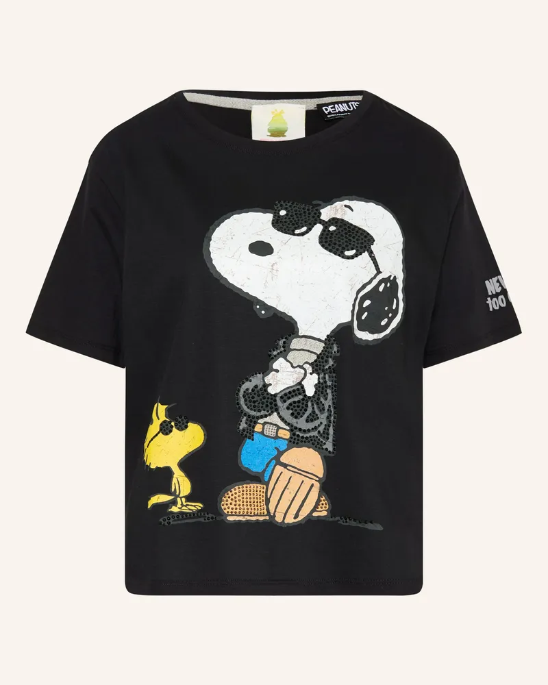 Princess goes Hollywood T-Shirt Mit Schmucksteinen schwarz Schwarz