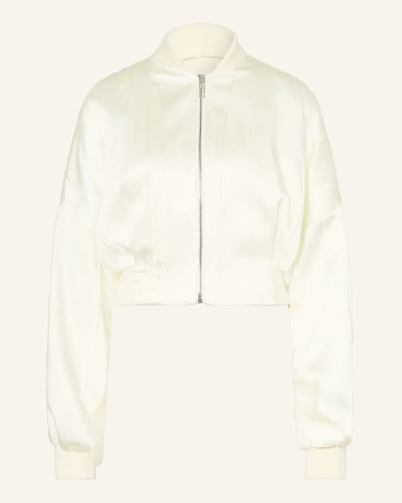 SPORTMAX Satinblouson Zorro beige Ecru