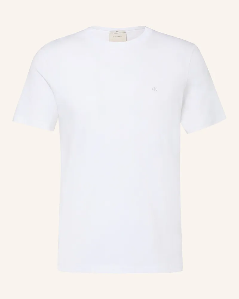 Calvin Klein T-Shirt weiss Weiss
