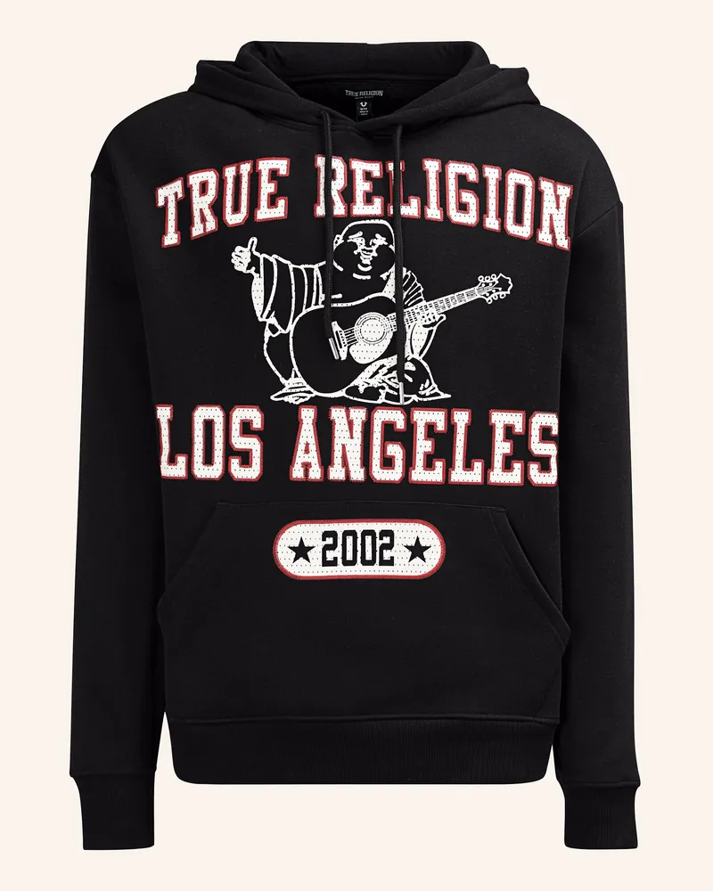 True Religion Hoddie BUDDHA Schwarz