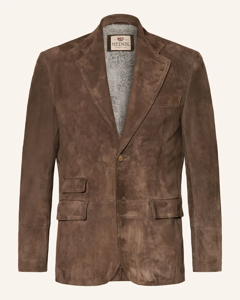 Meindl Ledersakko Hamilton braun Dunkelbraun