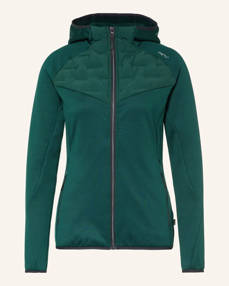me°ru' Midlayer-Jacke Bath gruen Dunkelgrün