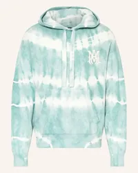 Amiri Strick-Hoodie aus Cashmere Blau