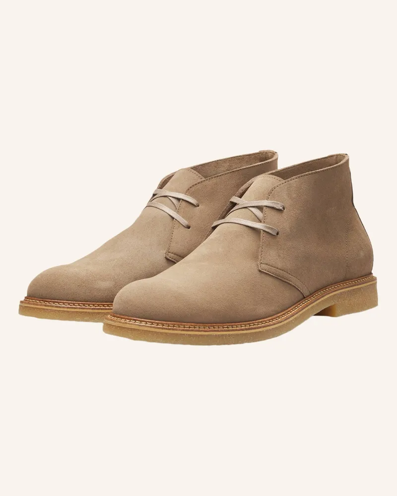 HUGO BOSS Stiefel KOPE_DESB_SD Beige