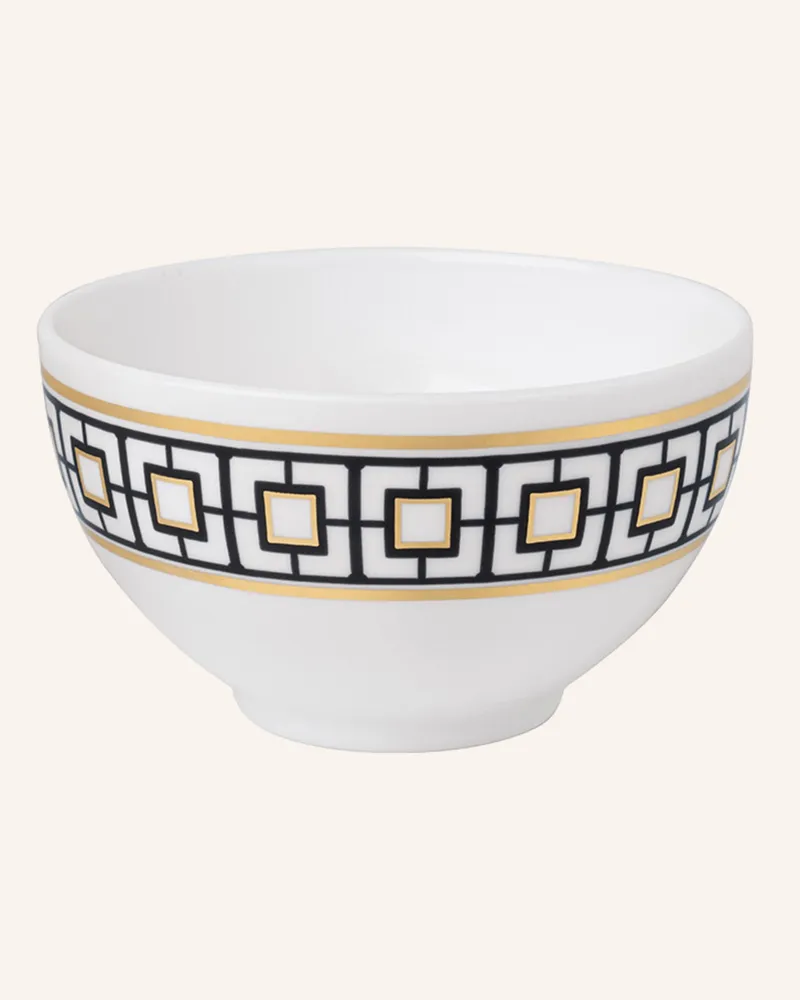 Villeroy & Boch Schale Metrochic weiss Gelb