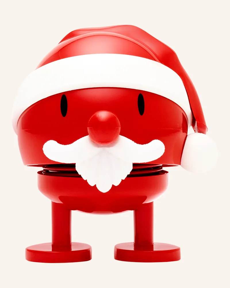 Hoptimist Dekofigur Santa Claus Bumble S rot Rot