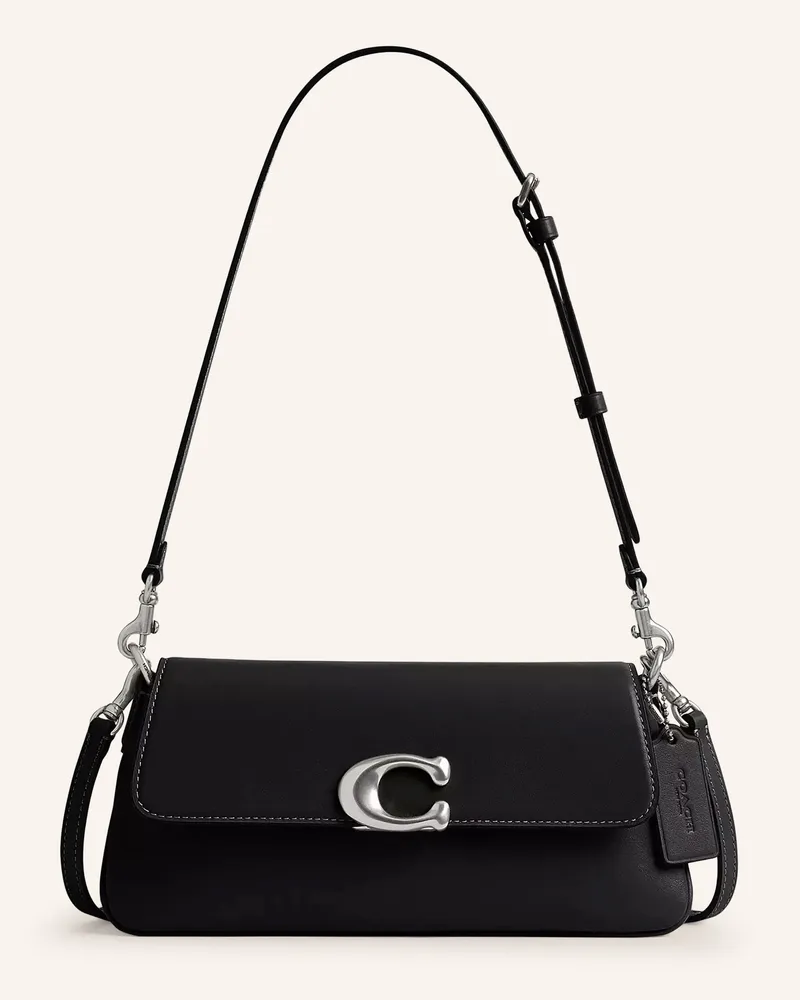 Coach Schultertasche Jet schwarz Schwarz
