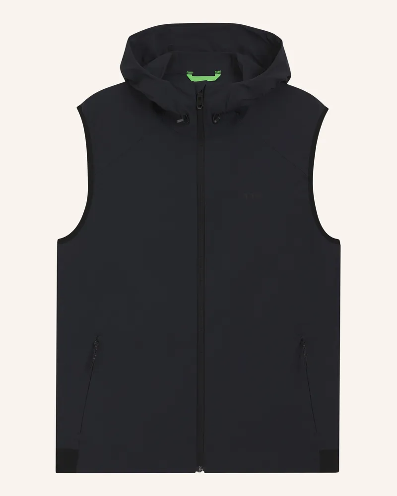 HUGO BOSS Casual Jacke Ow_Terrace Vest Hd Regular Fit blau Dunkelblau