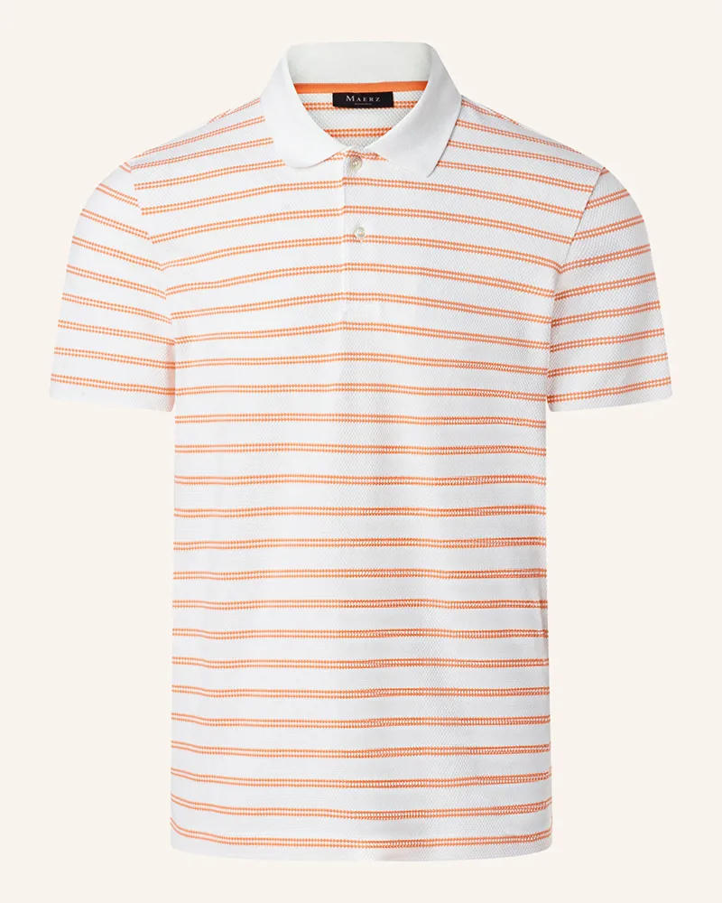 Maerz Jersey-Poloshirt Regular Fit Orange