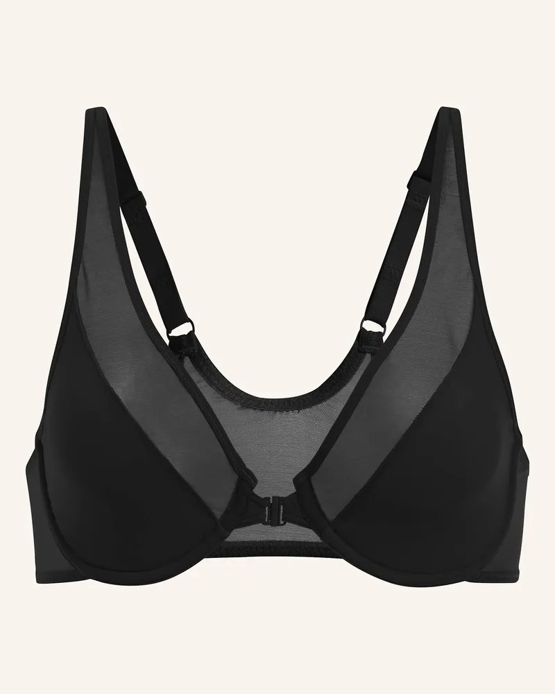 Wolford Bh Front Close Plunge Plunge schwarz Schwarz