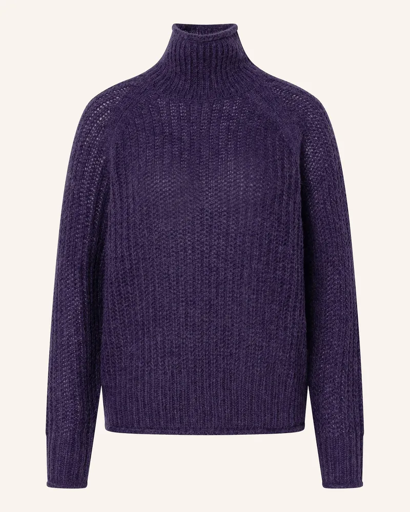 JOOP! Pullover Korala Mit Alpaka lila Dunkellila