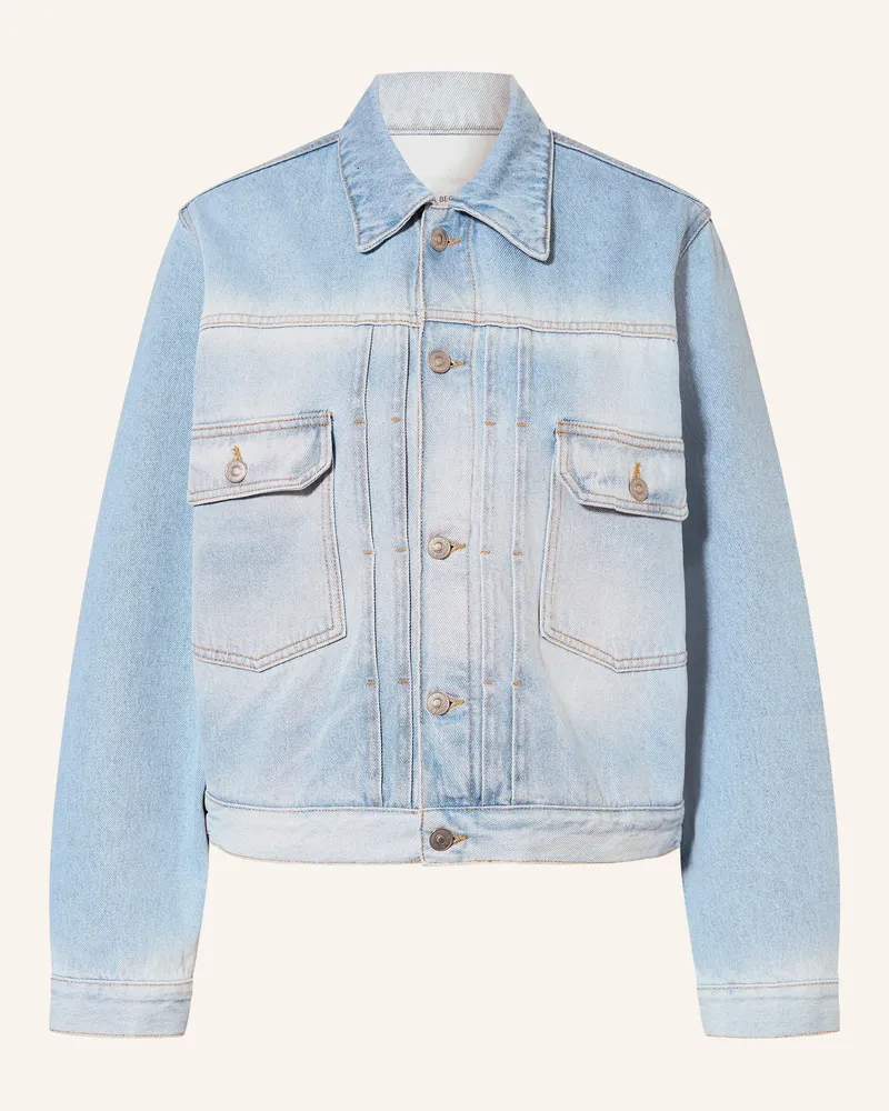 Victoria Beckham Jeansjacke Hellblau