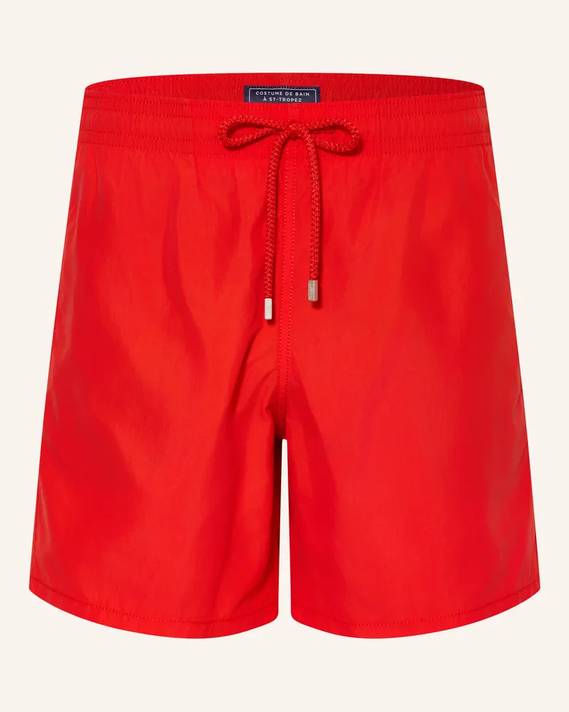 Vilebrequin Badeshorts Moorea rot Rot
