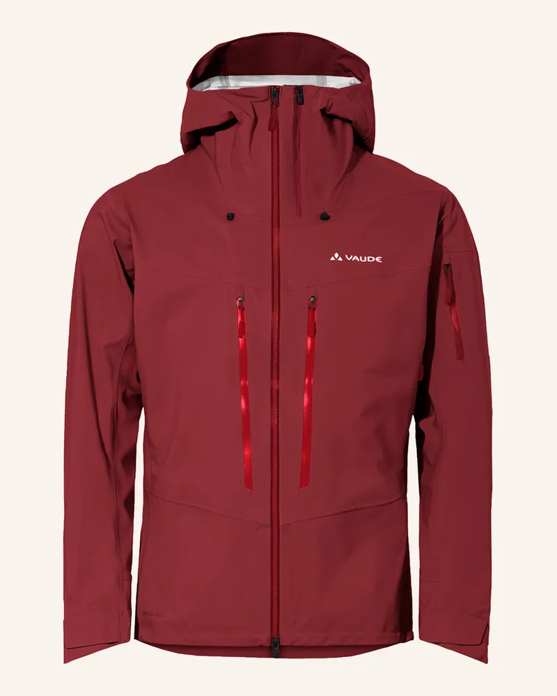 Vaude Outdoor-Jacke M MONVISO 3L JACKET Rot
