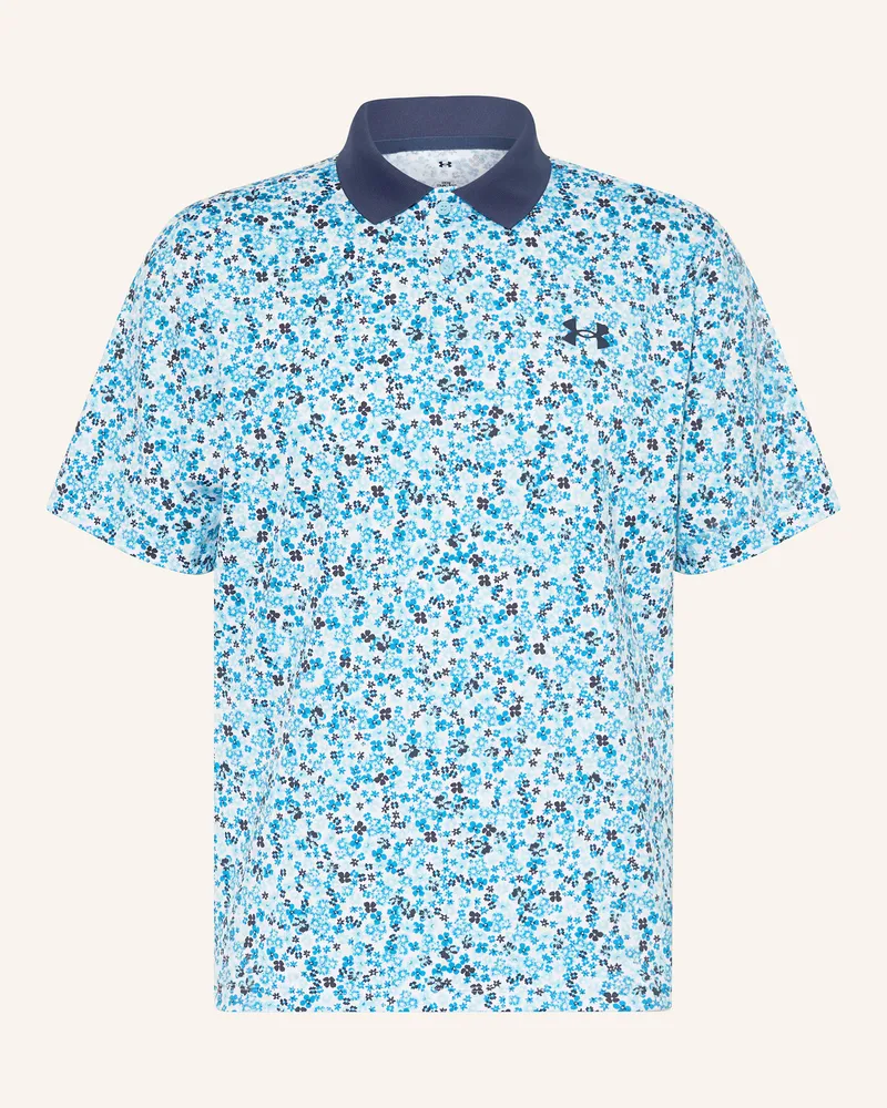 Under Armour Funktions-Poloshirt Ua Matchplay blau Weiss