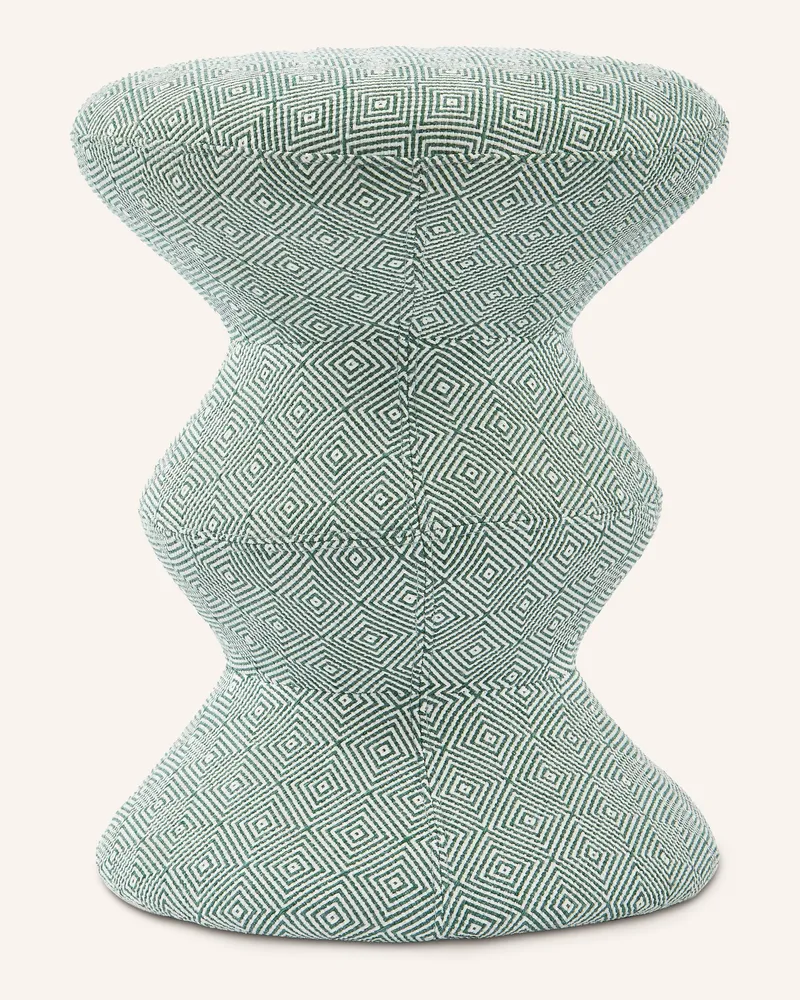 POLSPOTTEN Hocker ZIG ZAG Hellgrün