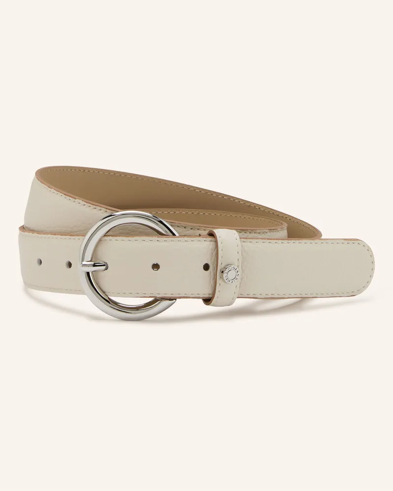 Gianni Chiarini Ledergürtel beige Creme