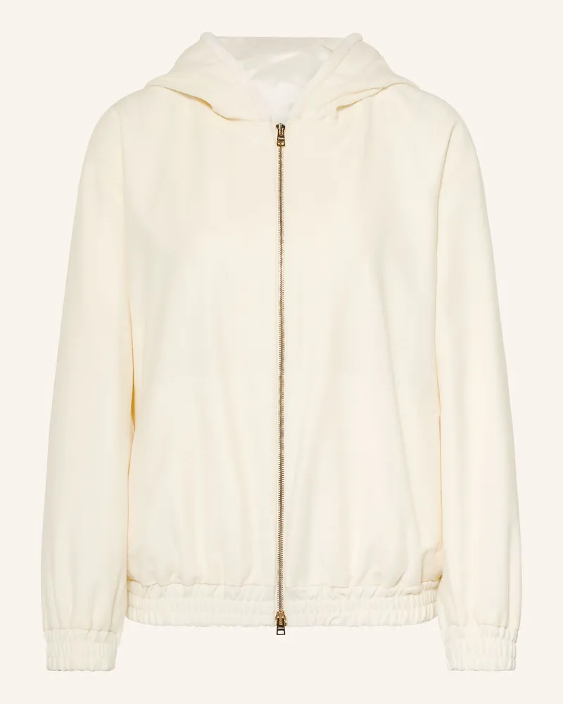 Herno Sweatjacke weiss Ecru