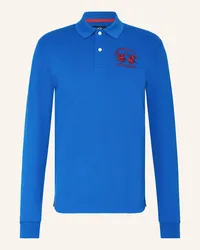 La Martina Piqué-Poloshirt Regular Fit Blau