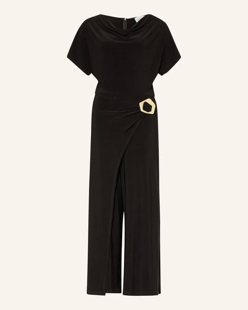 Joseph Ribkoff Jumpsuit in Wickeloptik Schwarz