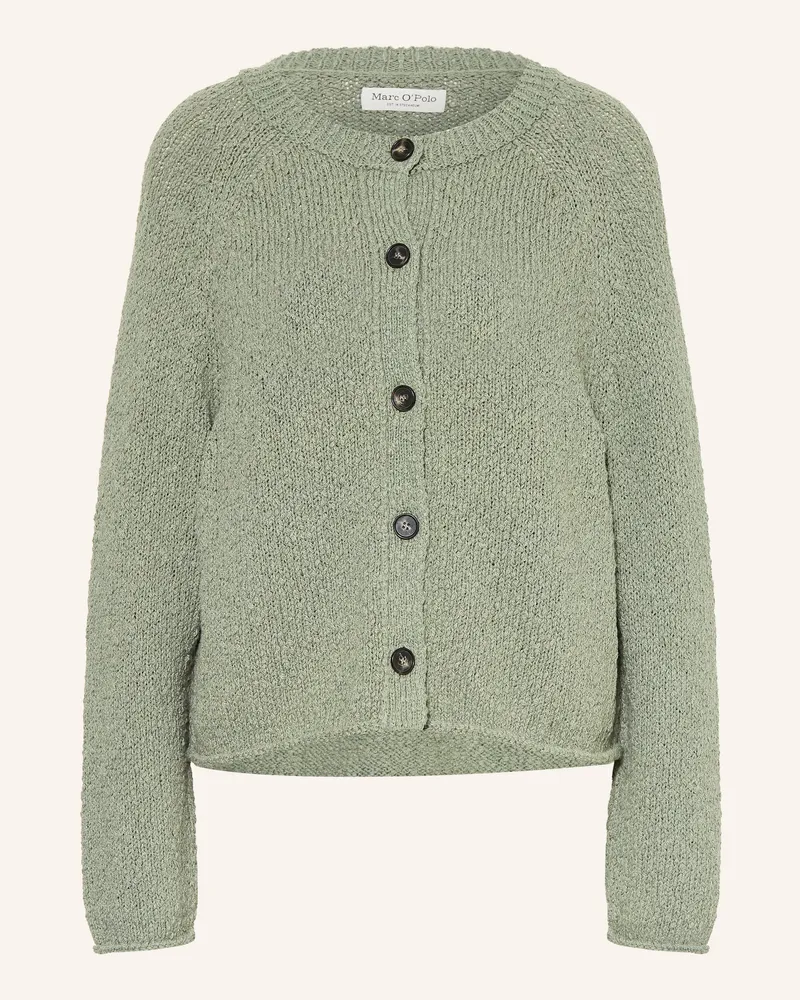 Marc O'Polo Strickjacke Oliv