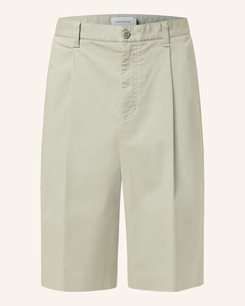 Calvin Klein Shorts gruen Oliv