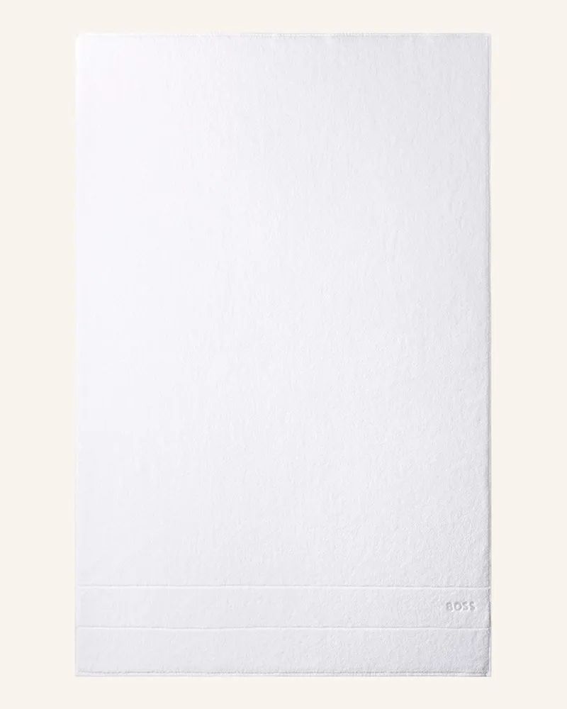 HUGO BOSS Badetuch PLAIN Weiss