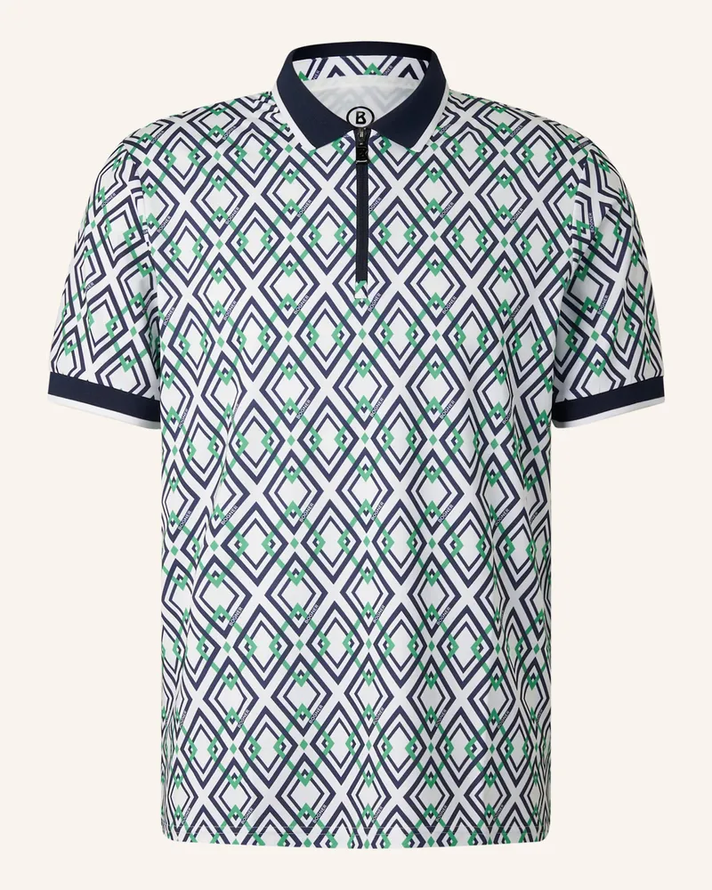 Bogner Jersey-Poloshirt Valentin braun Dunkelblau