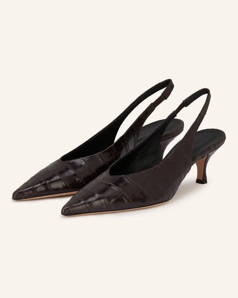 Thea Mika Slingpumps VLADAXX Dunkelbraun