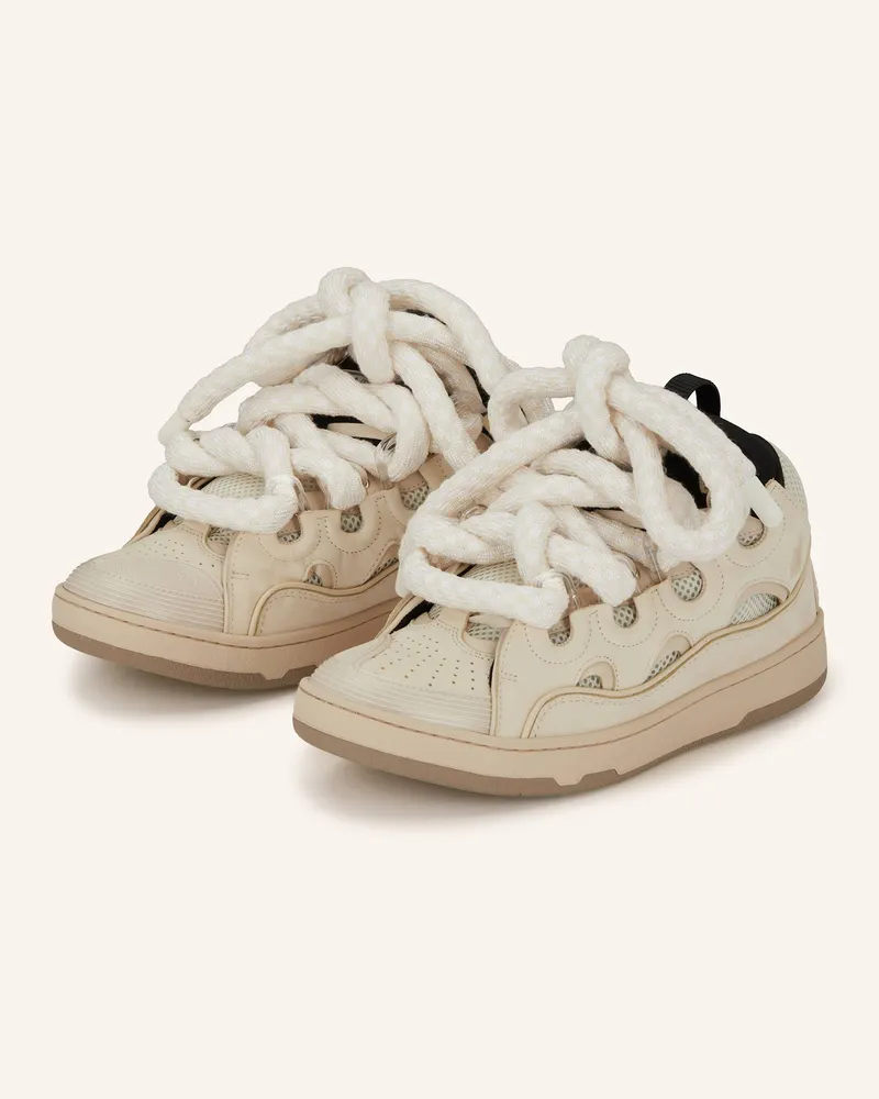 Lanvin Sneaker CURB Ecru