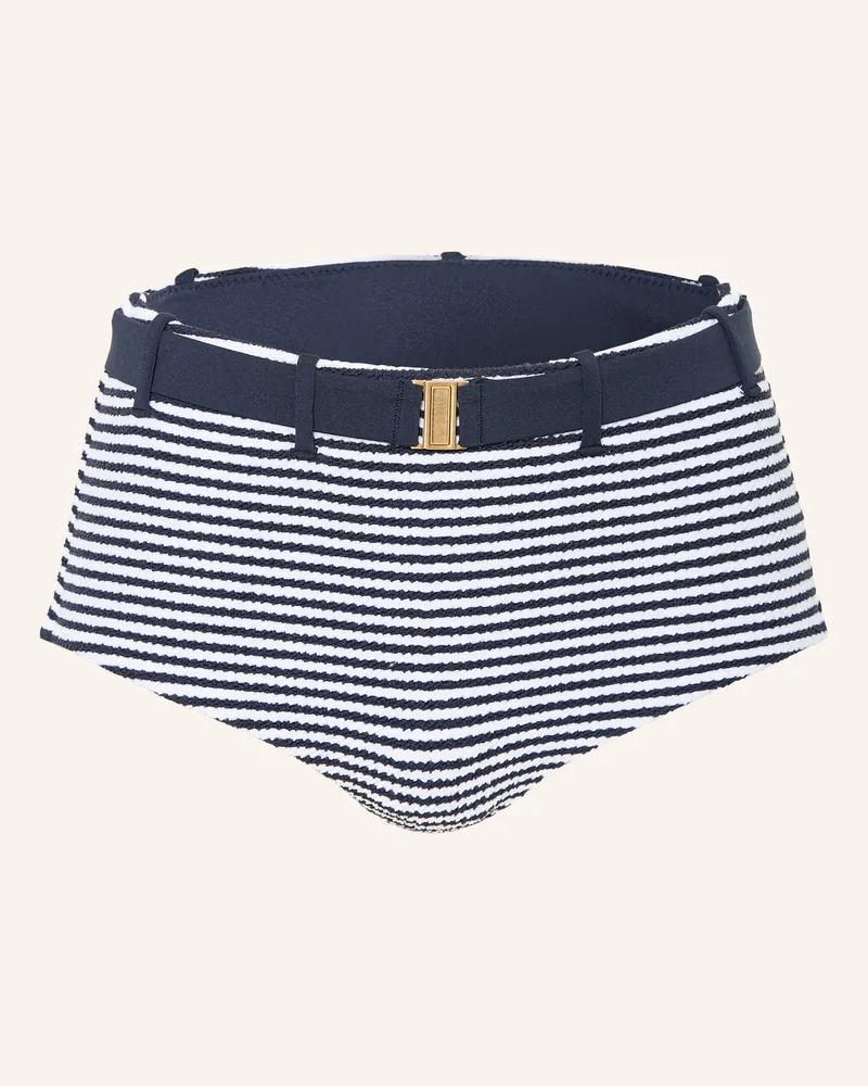 Seafolly Australia Panty-Bikini-Hose Clubhouse Belted Hollywood blau Dunkelblau