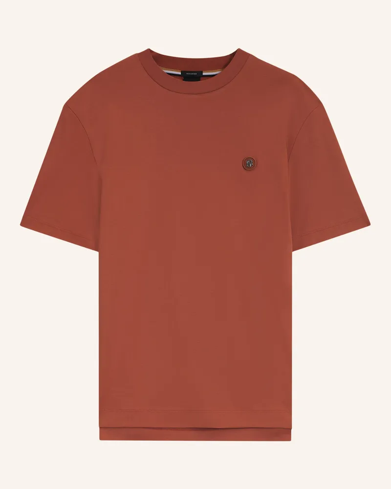 HUGO BOSS T-Shirt C-Taut 01 Regular Fit rot Dunkelrot