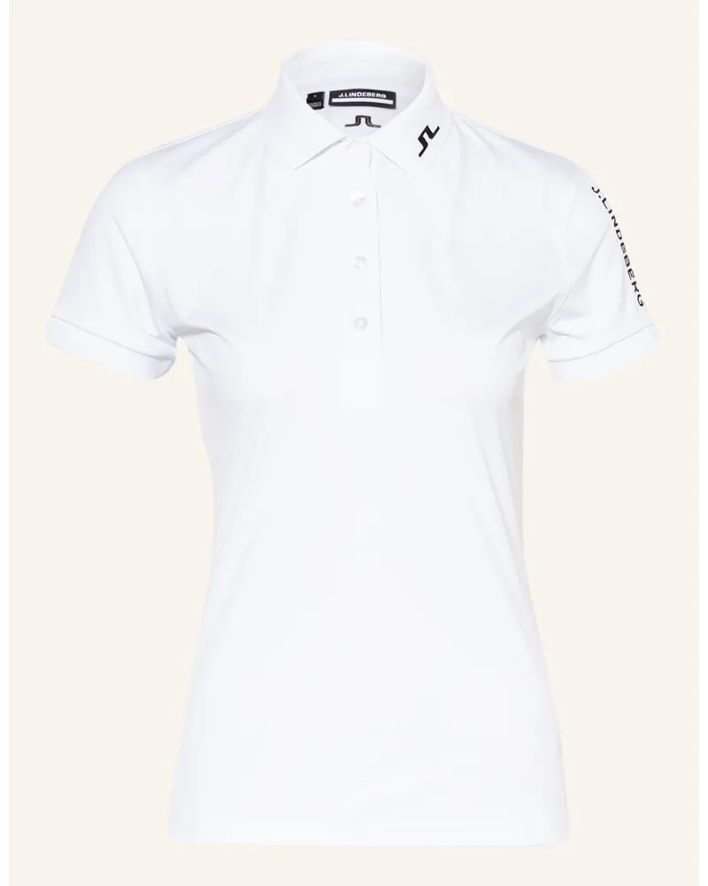 J.Lindeberg Jersey-Poloshirt Weiss