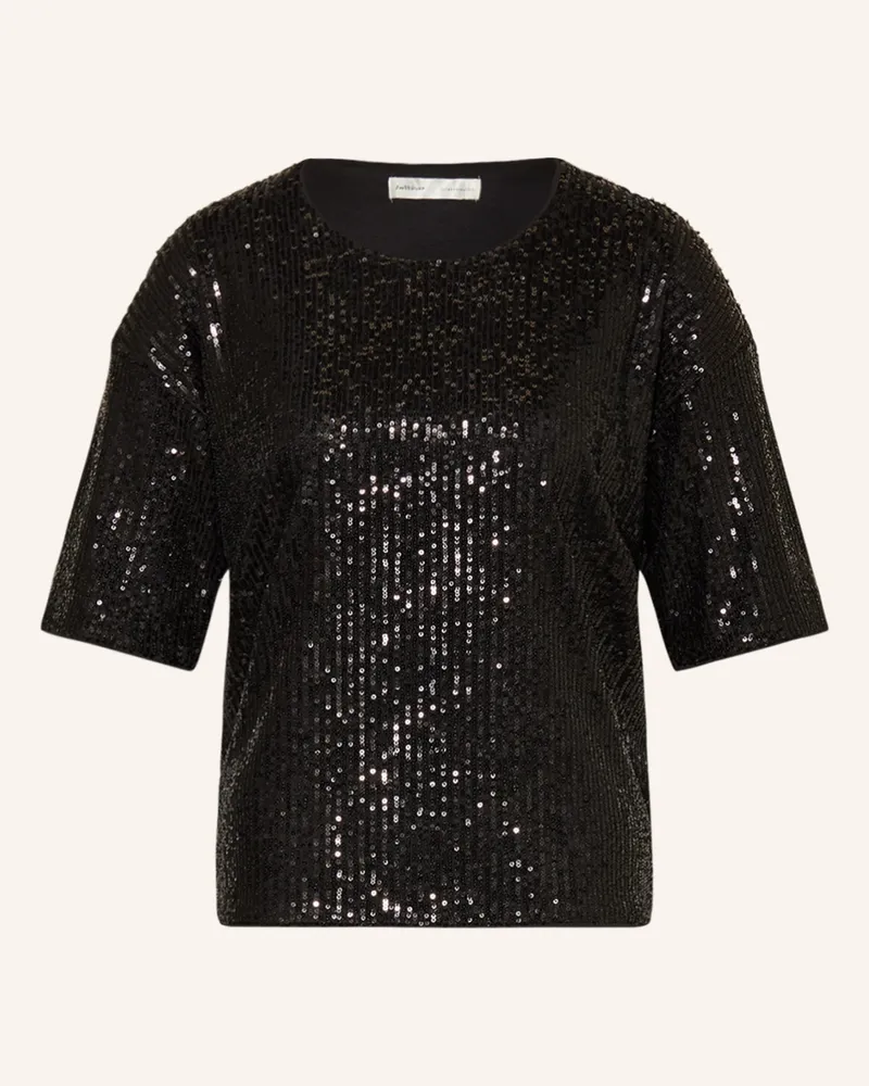 InWear T-Shirt JARJARIW mit Pailletten Schwarz