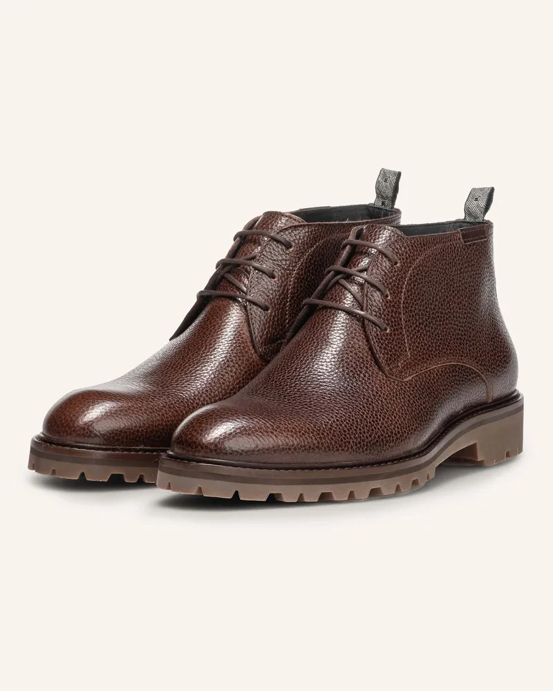 Floris van Bommel Schnürboots STURDI 01 Braun