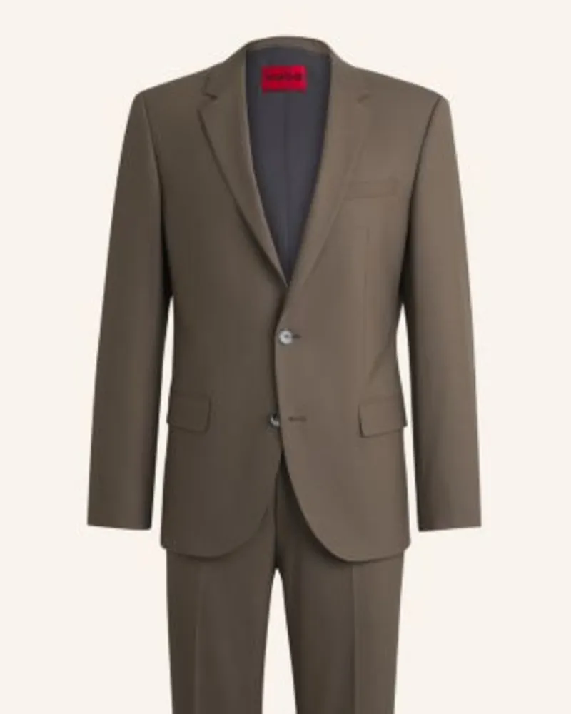 HUGO BOSS Business Anzug HENRY/GETLIN232X Slim Fit Grau