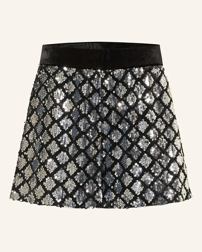 Riani Nickishorts Mit Pailletten schwarz Schwarz