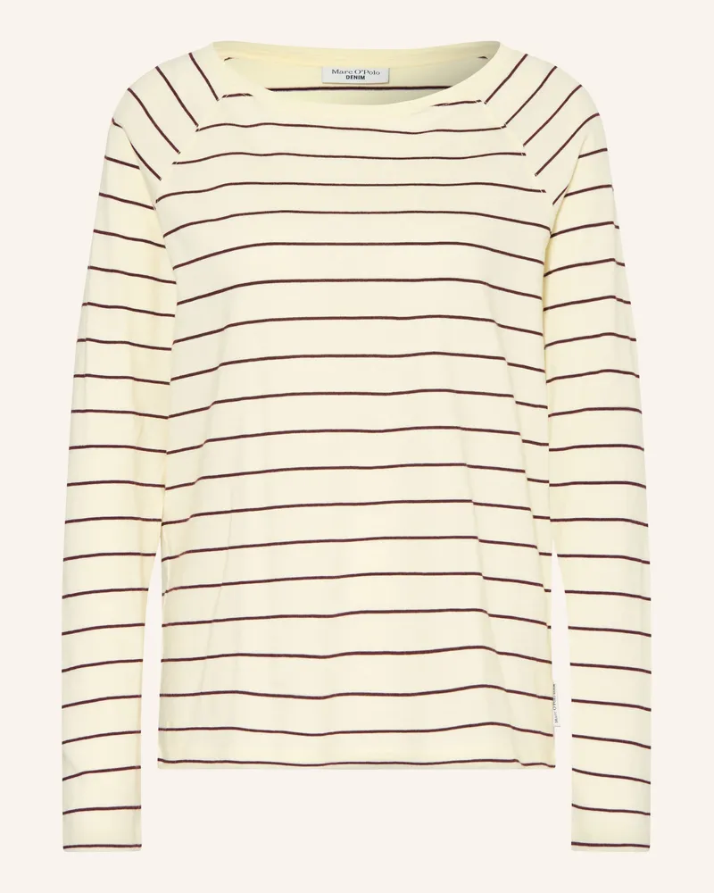 Marc O'Polo Longsleeve gelb Ecru