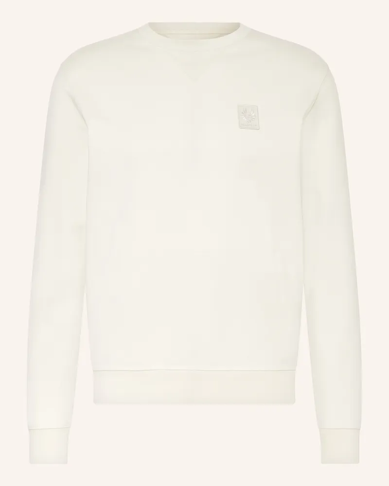Belstaff Sweatshirt Curator weiss Creme